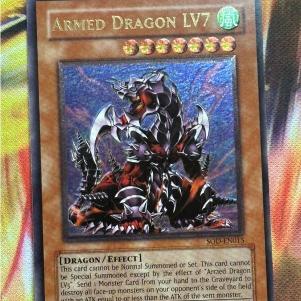 Yu-Gi-Oh! Armed Dragon LV7 Card